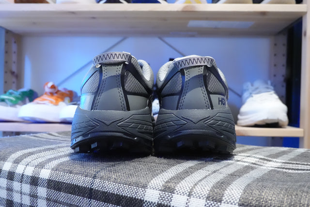 Hoka Mafate Three 2 - Gravel/Carbon Black-Preorder Item-Navy Selected Shop