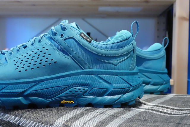 Hoka Tor Ultra Lo Goretex - Aurora Aqua/Tidal Wave-Preorder Item-Navy Selected Shop