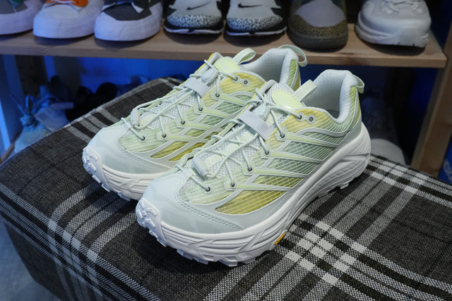 Hoka Mafate Three 2 Grid - Truffle Salt/Sour Lemon-Preorder Item-Navy Selected Shop