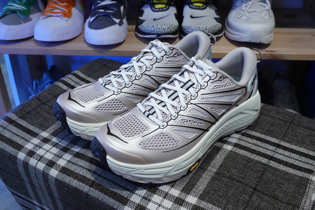 Hoka Stealth/Tech Mafate Speed 2 - Putty/Black-Preorder Item-Navy Selected Shop