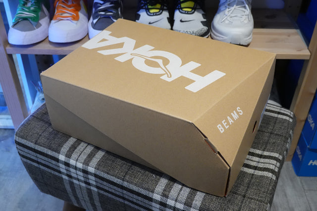 BEAMS x Hoka Bondi 7 - Turtledove/Tidal Foam