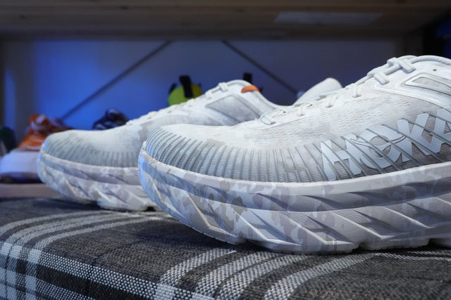 BEAMS x Hoka Bondi 7 - Turtledove/Tidal Foam