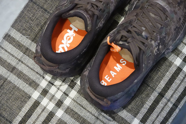 BEAMS x Hoka Bondi 7 - Chestnut/Black Bean