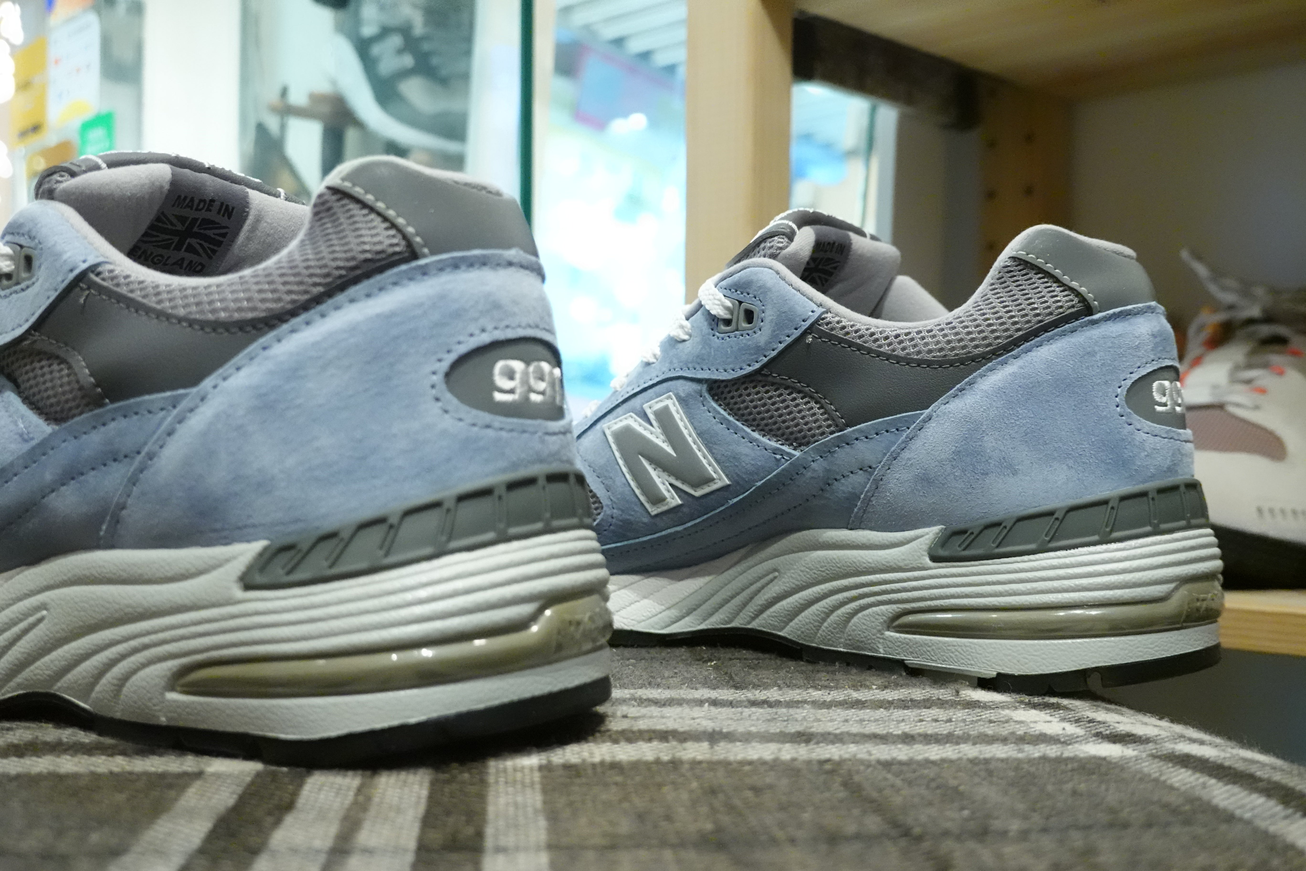 new balance W991GNSイギリスで購入