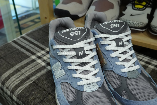 New Balance W991BGG Made in England-Sneakers-Navy Selected Shop