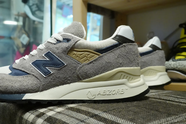 New Balance U998TA "Grey Day" Made in USA-Sneakers-Navy Selected Shop