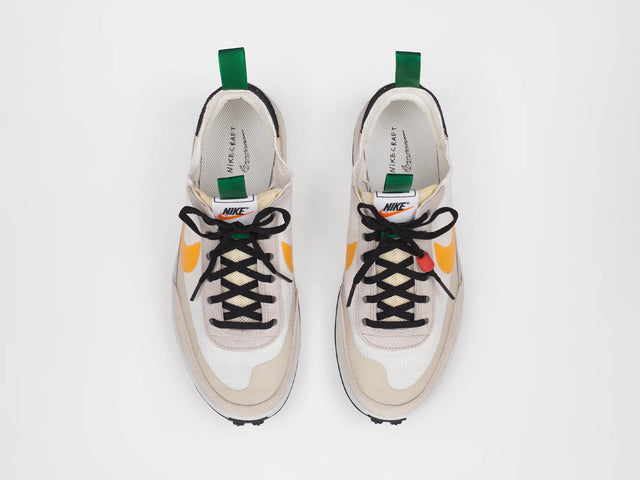Tom Sachs x NikeCraft General Purpose Shoe “Bricolage” - Summit White/Birch/Pine Green/University Gold-Preorder Item-Navy Selected Shop