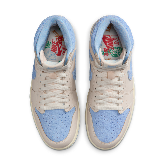 Nike WMNS Air Jordan 1 Retro High OG - Pale Ivory/Psychic Blue/Coconut Milk-Preorder Item-Navy Selected Shop