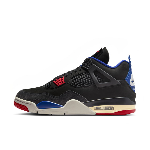 Nike Air Jordan 4 Retro - Black/Fire Red/Deep Royal Blue/DK Smoke Grey/Tech Grey-Preorder Item-Navy Selected Shop