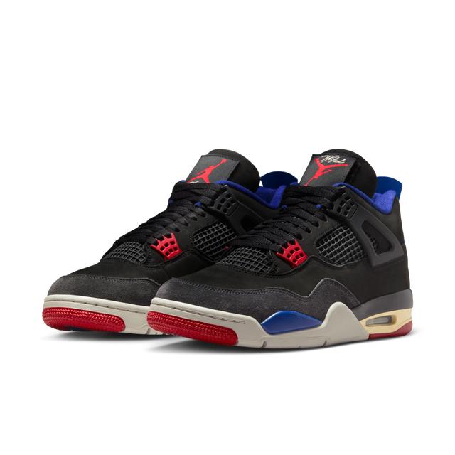Nike Air Jordan 4 Retro - Black/Fire Red/Deep Royal Blue/DK Smoke Grey/Tech Grey-Preorder Item-Navy Selected Shop