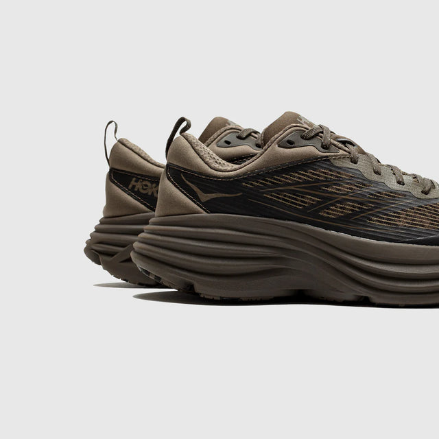 Hoka Bondi 8 TS Caged - Umber/Deep Umber-Preorder Item-Navy Selected Shop