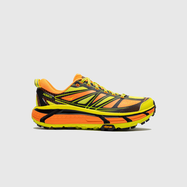 Hoka Mafate Speed 2 - Electric Tangerine/Hoka Citrus-Preorder Item-Navy Selected Shop