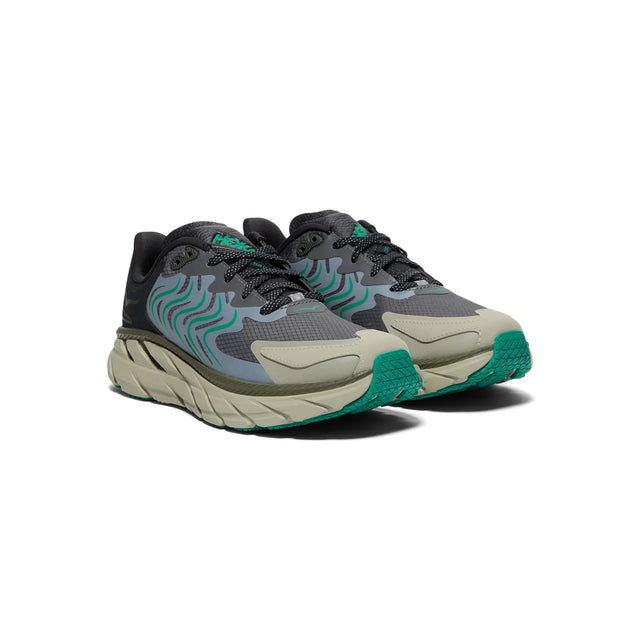 Hoka One One Stealth/Tech Clifton LS - Castlerock/Barley-Preorder Item-Navy Selected Shop