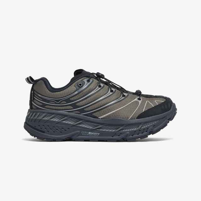 Haven x Hoka Stinson EVO Goretex - Jet Black/Tarmac-Preorder Item-Navy Selected Shop