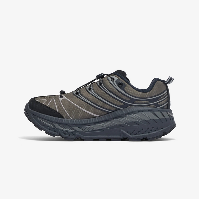 Haven x Hoka Stinson EVO Goretex - Jet Black/Tarmac-Preorder Item-Navy Selected Shop