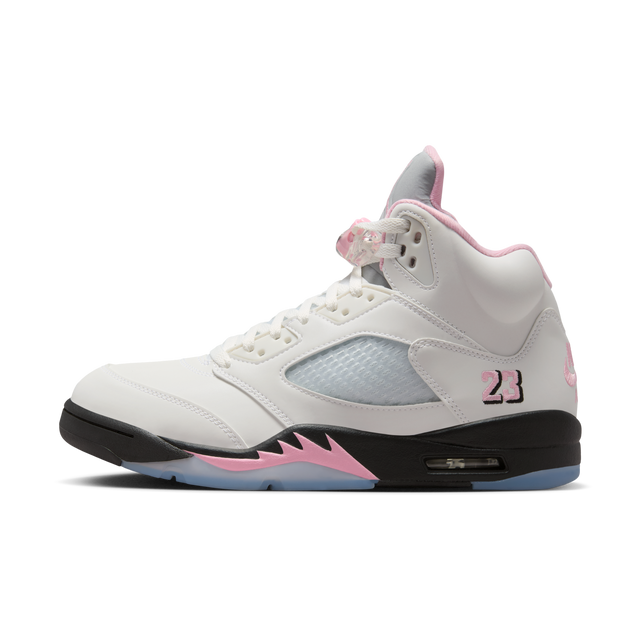 Nike Air Jordan 5 Retro - White/Med Soft Pink/Black-Preorder Item-Navy Selected Shop