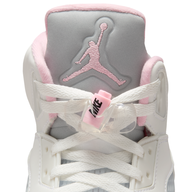 Nike Air Jordan 5 Retro - White/Med Soft Pink/Black-Preorder Item-Navy Selected Shop
