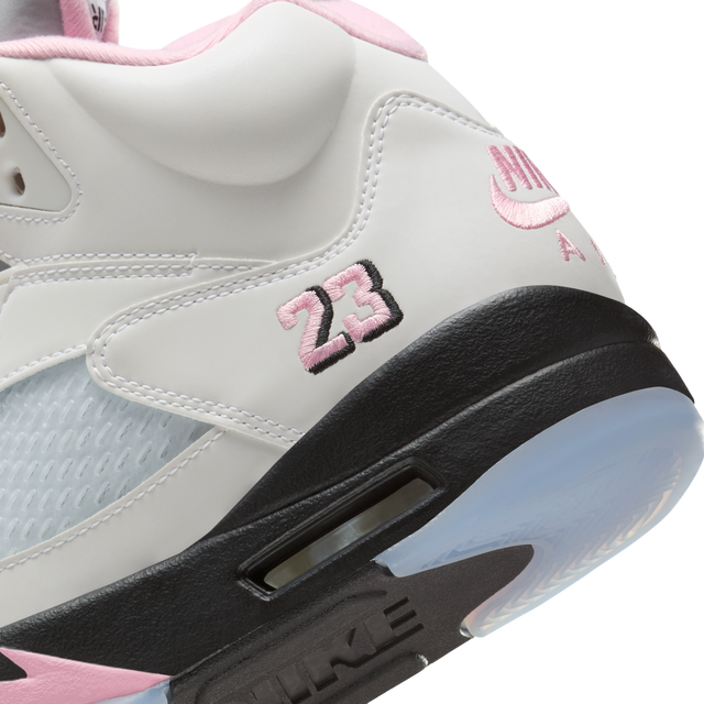 Nike Air Jordan 5 Retro - White/Med Soft Pink/Black-Preorder Item-Navy Selected Shop