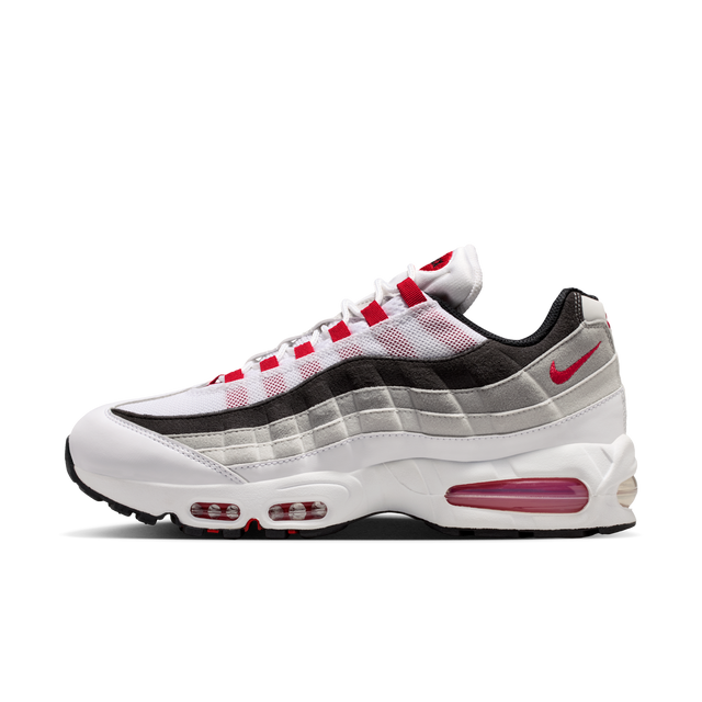 Nike Air Max 95 Big Bubble Premium - White/Comet Red/Neutral Grey/Medium Grey