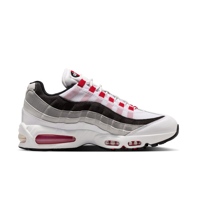 Nike Air Max 95 Big Bubble Premium - White/Comet Red/Neutral Grey/Medium Grey
