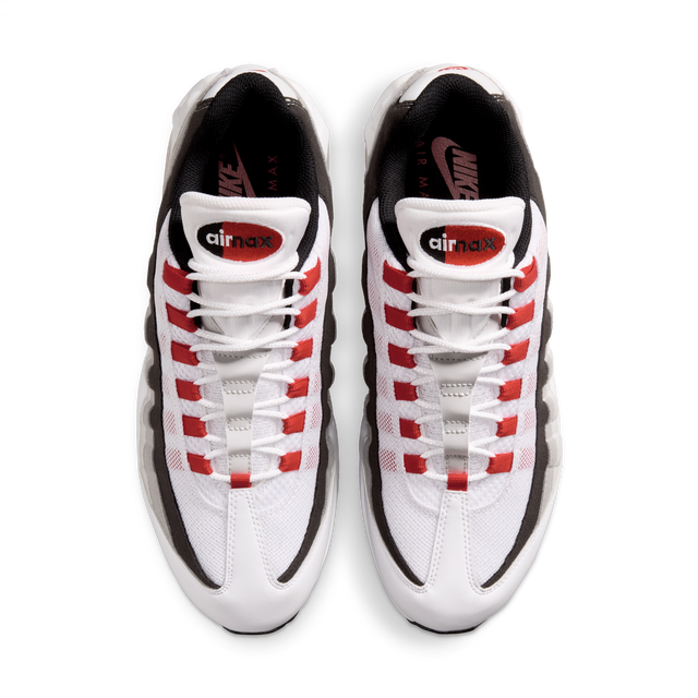 Nike Air Max 95 Big Bubble Premium - White/Comet Red/Neutral Grey/Medium Grey