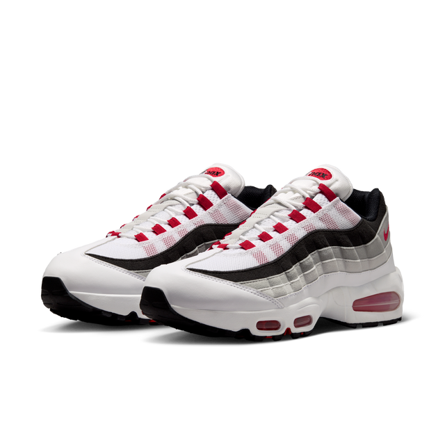 Nike Air Max 95 Big Bubble Premium - White/Comet Red/Neutral Grey/Medium Grey