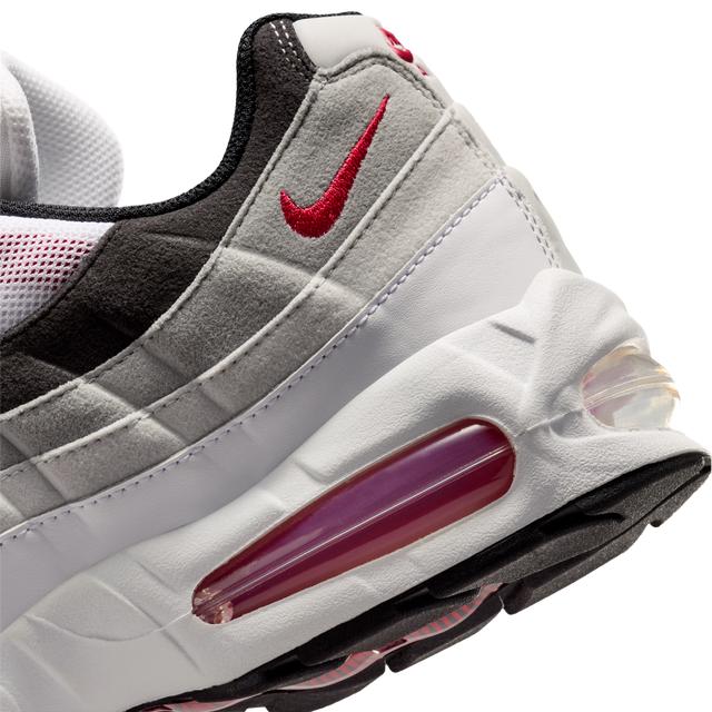Nike Air Max 95 Big Bubble Premium - White/Comet Red/Neutral Grey/Medium Grey