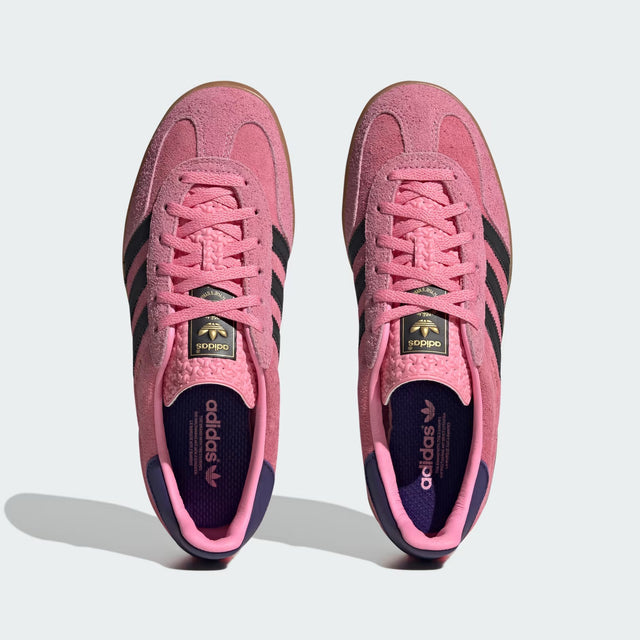 adidas Gazelle Indoor - Bliss Pink/Core Black/Collegiate Purple-Preorder Item-Navy Selected Shop