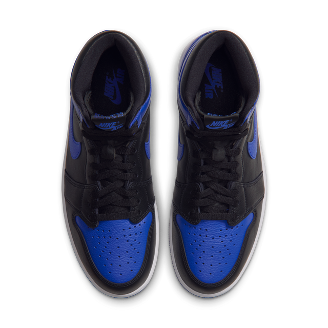 Nike Air Jordan 1 Retro Low OG - Black/Game Royal/White