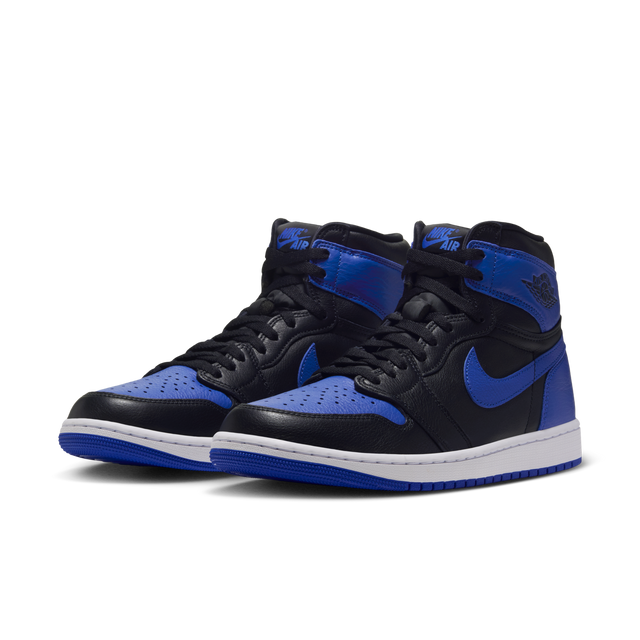 Nike Air Jordan 1 Retro Low OG - Black/Game Royal/White