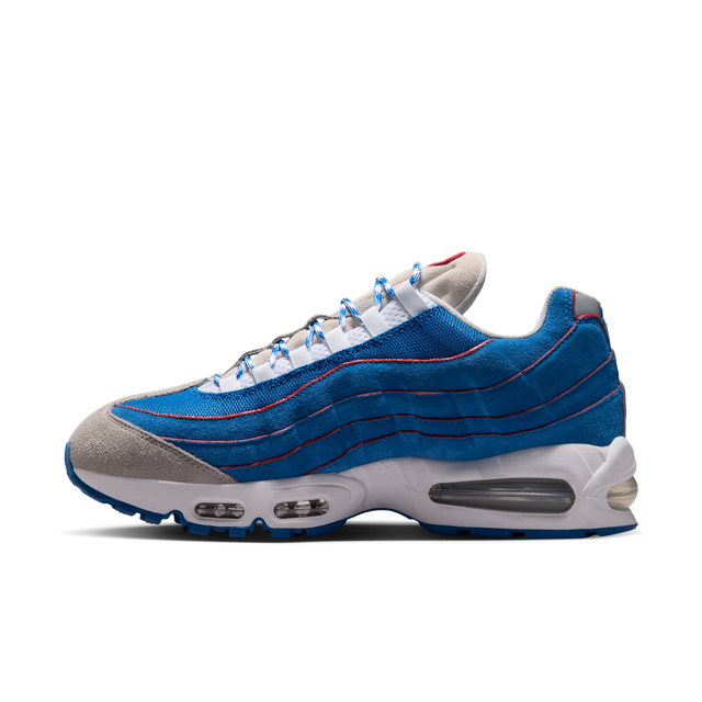 Nike Air Max 95 Big Bubble “Lawson” - Blue Sapphire/MTLC Silver/White/LT Smoke Grey/Action Red-Preorder Item-Navy Selected Shop