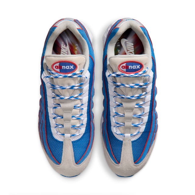 Nike Air Max 95 Big Bubble “Lawson” - Blue Sapphire/MTLC Silver/White/LT Smoke Grey/Action Red-Preorder Item-Navy Selected Shop