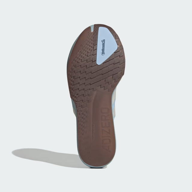 Sneakersnstuff x adidas Adizero Evo SL "Speed is Not a Sport" - オフホワイト/グリーン/ルシッドアクアマリン