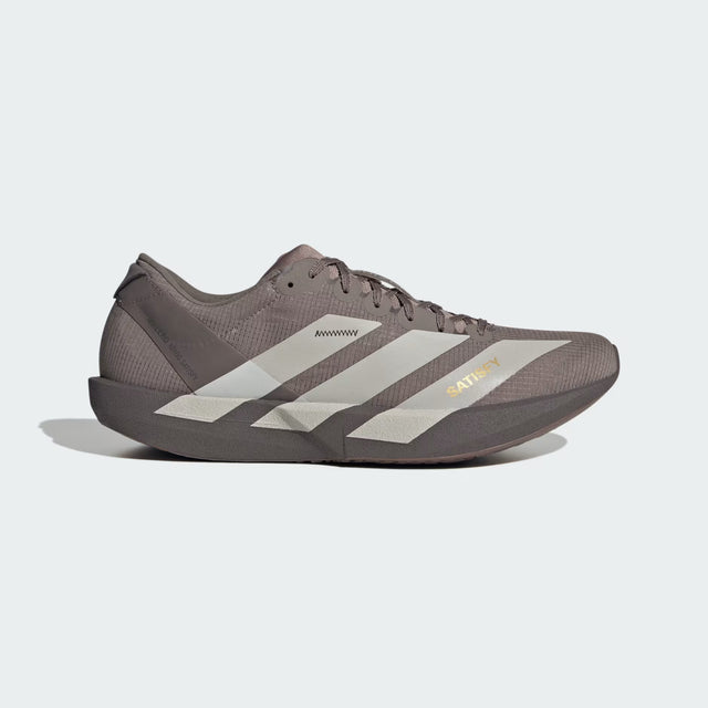 Satisfy x adidas Adizero Adios - Brown/Pearl Met./Charcoal
