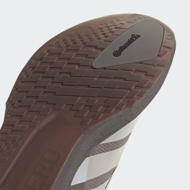 Satisfy x adidas Adizero Adios - Brown/Pearl Met./Charcoal
