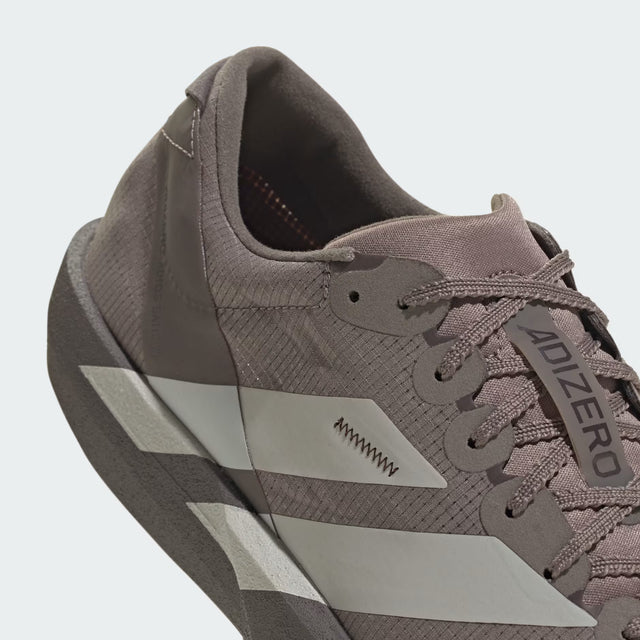 Satisfy x adidas Adizero Adios - Brown/Pearl Met./Charcoal