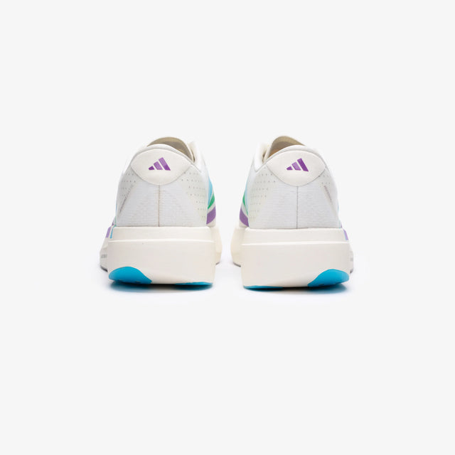 Sneakersnstuff x adidas Adizero Evo SL "Speed is Not a Sport" - Off White/Green/Lucid Aquamarine