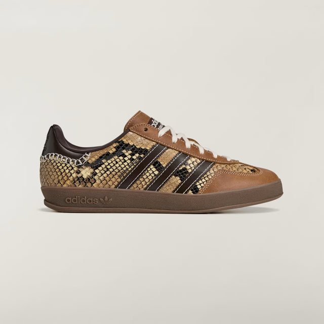 Wales Bonner x adidas Gazelle Snake - Supplier Colour/Dark Brown/Wonder White-Preorder Item-Navy Selected Shop