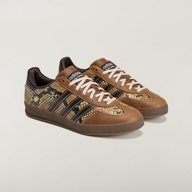 Wales Bonner x adidas Gazelle Snake - Supplier Colour/Dark Brown/Wonder White-Preorder Item-Navy Selected Shop
