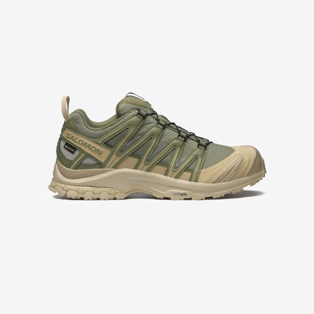 Salomon XA PRO 3D Goretex - Deep Lichen Green/White Pepper/Silver Cloud-Preorder Item-Navy Selected Shop
