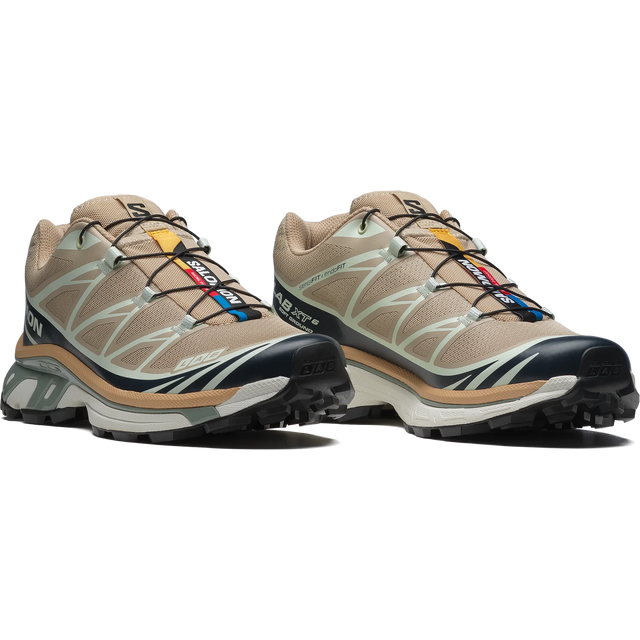 Salomon Lab XT-6 - Oxford Tan/Carbon/Clearly Aqua-Preorder Item-Navy Selected Shop