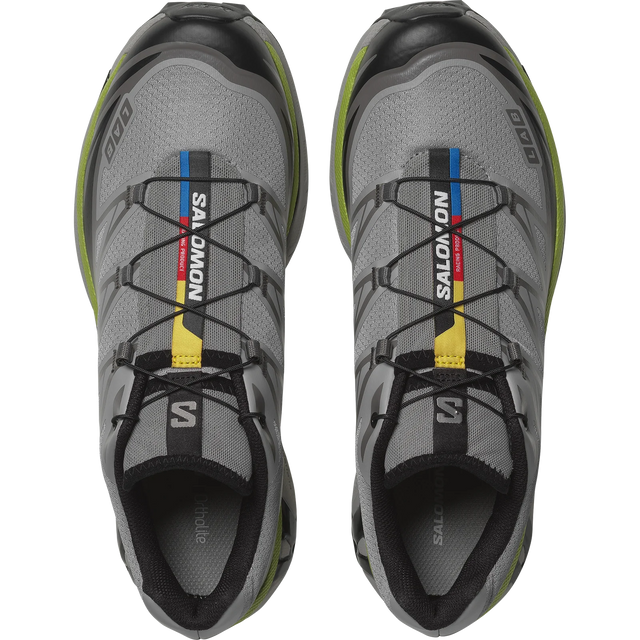 Salomon Lab XT-6 - Alloy/Black/Dark Citron-Preorder Item-Navy Selected Shop