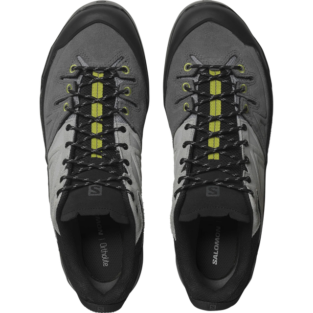 Salomon Lab X-ALP Leather - Black/Castlerock/DK Citron-Preorder Item-Navy Selected Shop