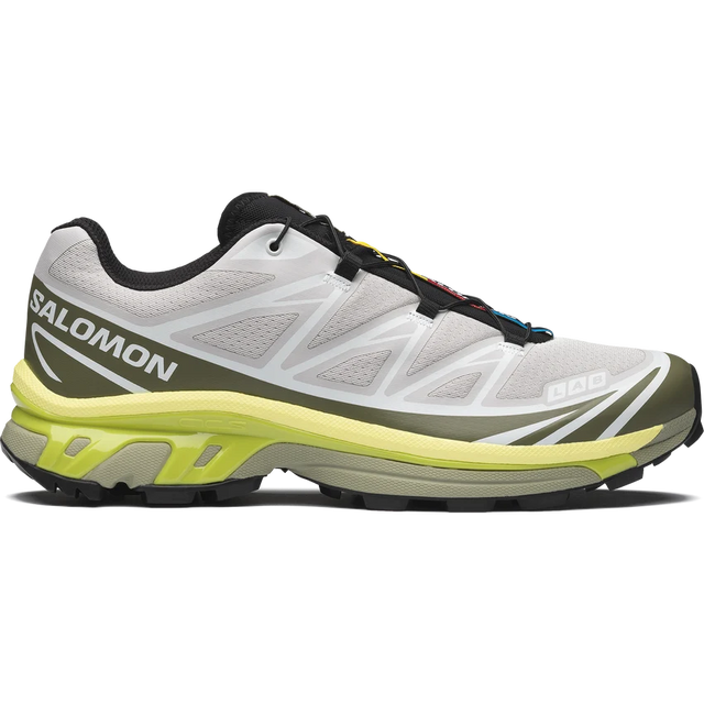 Salomon Lab XT-6 - Lunar Rock/Deep Lichen Green/Bright Chartreuse