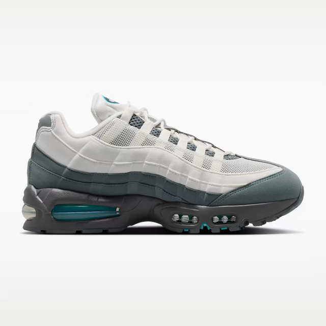 Nike Air Max 95 OG Big Bubble - Summit White/Smoke Grey/Dark Smoke Grey/Dusty Cactus-Preorder Item-Navy Selected Shop