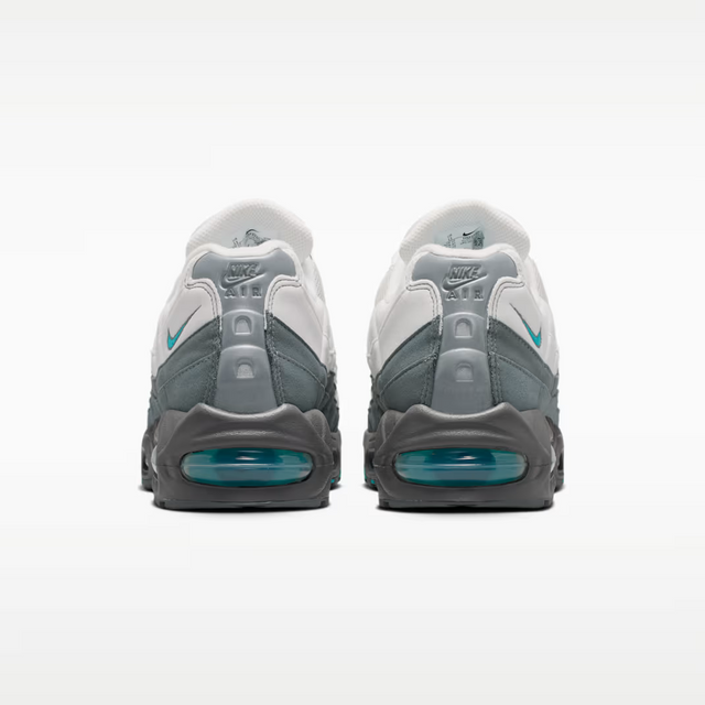 Nike Air Max 95 OG Big Bubble - Summit White/Smoke Grey/Dark Smoke Grey/Dusty Cactus-Preorder Item-Navy Selected Shop