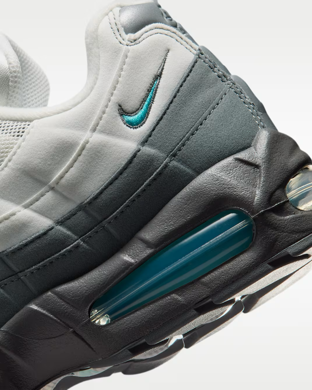 Nike Air Max 95 OG Big Bubble - Summit White/Smoke Grey/Dark Smoke Grey/Dusty Cactus-Preorder Item-Navy Selected Shop