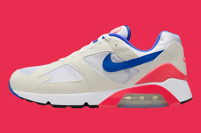 Nike Air 180 - White/Ultramarine/Solar Red-Preorder Item-Navy Selected Shop