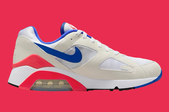 Nike Air 180 - White/Ultramarine/Solar Red-Preorder Item-Navy Selected Shop