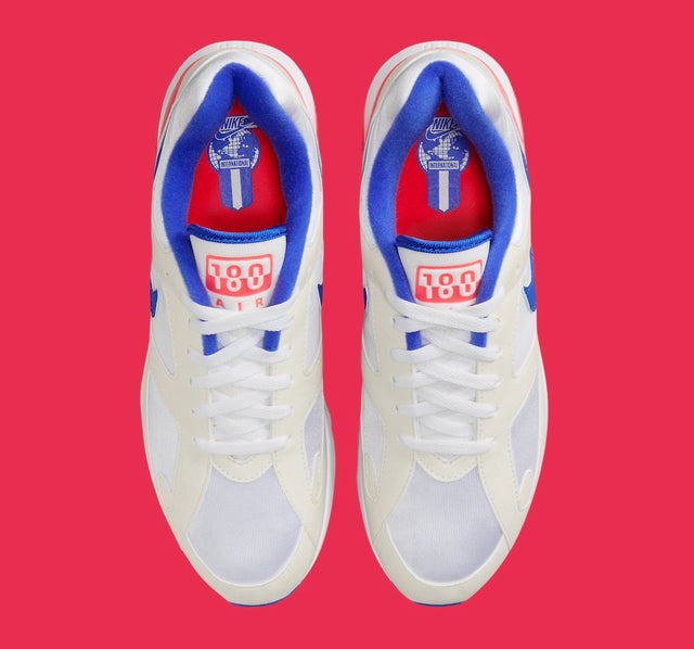 Nike Air 180 - White/Ultramarine/Solar Red-Preorder Item-Navy Selected Shop